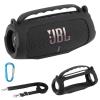 AONKE Silicone Case Compatible with JBL Charge 5 Portable Waterproof Bluetooth Speaker (Black) view 1