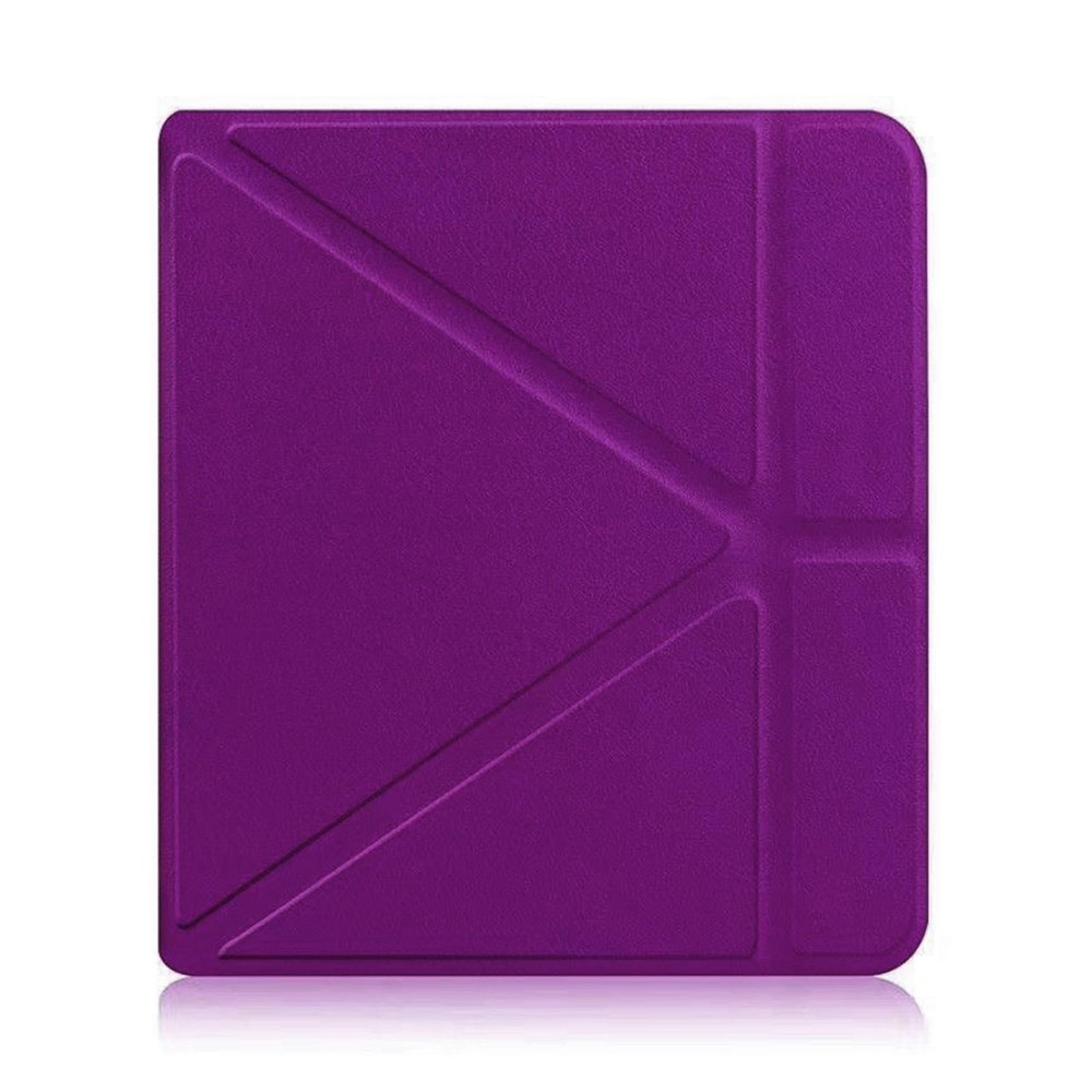 Case Compatible with Kobo Forma 8'' N782 eReader, PU Leather Cover with Stand Protective Case Auto Sleep/Wake Smart Case(Purple)