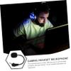 Healifty Noise Cancelling Flexible Gooseneck Gaming Headset Microphone for Plug in Headphones Compatible with Voice Amplifiers and Loudspeakers Pole Stereo Plug and Play Design for view 3