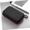 Red EVA Thermometer Carrying Case, Shockproof Protective Bag with Lanyard view 2