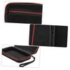 Red EVA Thermometer Carrying Case, Shockproof Protective Bag with Lanyard view 3