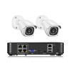 H.265+ POE Security Camera System Kit Audio Record 8MP Face Detect Surveillance IP Camera IR Outdoor Waterproof CCTV Video Set(None,4CH NVR 2PCS CAM) view 1