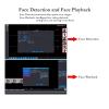 H.265+ POE Security Camera System Kit Audio Record 8MP Face Detect Surveillance IP Camera IR Outdoor Waterproof CCTV Video Set(None,4CH NVR 2PCS CAM) view 2