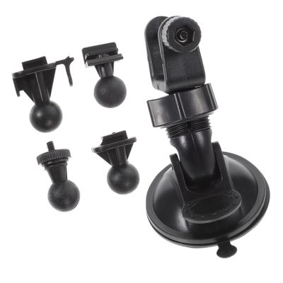 SEWACC Dash Cam Mount with Strong Vacuum Suction Cup and Rotating Swivel Ball Head for Car Dash Camera Holder and Navigators
