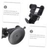 SEWACC Dash Cam Mount with Strong Vacuum Suction Cup and Rotating Swivel Ball Head for Car Dash Camera Holder and Navigators view 3