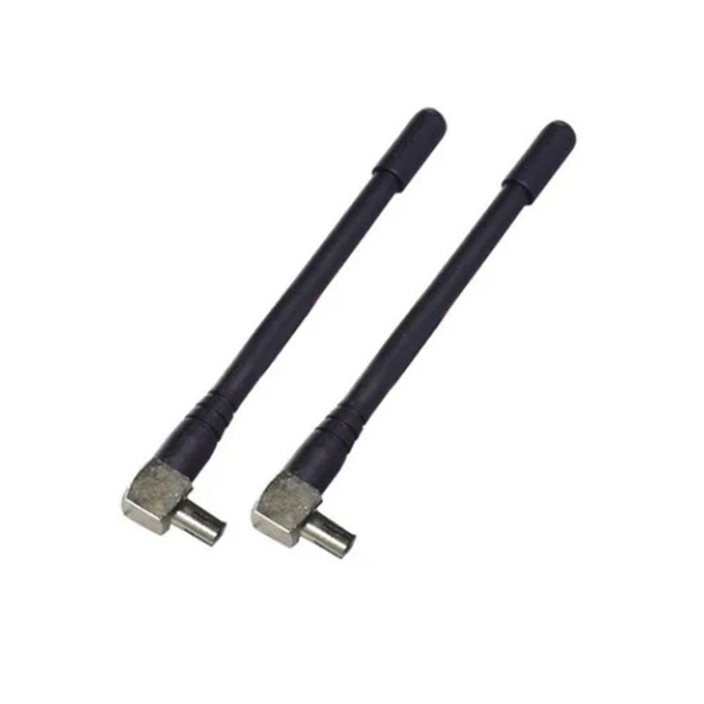 3G LTE 4G GSM/2.4G/433/915MHz an*/Tenna TS9/CRC9 Elbow Inner Needle Glue Stick an*/Tenna(Black TS9)