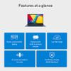 ASUS Vivobook with Office 365 for The Web - Intel 6-Core - 8GB RAM - 128GB SSD | Full HD Display, Chiclet Keyboard with NumberPad, Intel i3-1315U Processor, Win11 W/o Mouse | Power Your Work and Fun view 2