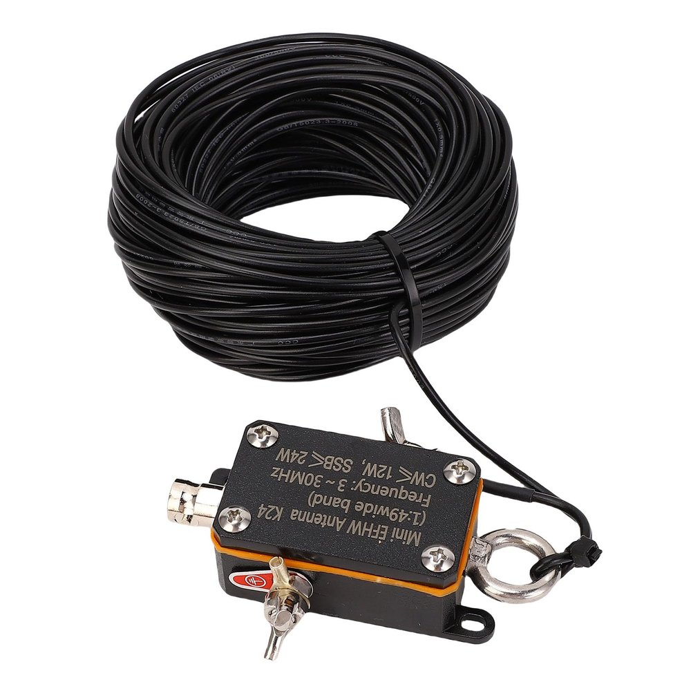 Wisoqu 1:49 Balun Short Pocket End Fed Radio Antennae, Car Stereo FM Radio Antenna Hidden Windshield Antenna, Portable Radio Signal Antenna SMA Male