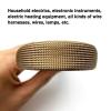 QQEURZSF Fiberglass Tube 1mm ~ 30mm HTG Cable Sleeve Soft Glass Fiber Braided Insulated High Temperature Pipe Wire Wrap(5mm,10m) view 2