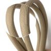 QQEURZSF Fiberglass Tube 1mm ~ 30mm HTG Cable Sleeve Soft Glass Fiber Braided Insulated High Temperature Pipe Wire Wrap(5mm,10m) view 4