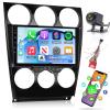 [2+64] Volxcereo Car Radio for Mazda 6 2002 2003 2004 2005 2006 2007 2008, 9 inch Android Touchscreen Stereo with Carplay/Android Auto, GPS, WiFi, Bluetooth, SWC, FM/RDS, Backup Camera view 1
