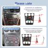 [2+64] Volxcereo Car Radio for Mazda 6 2002 2003 2004 2005 2006 2007 2008, 9 inch Android Touchscreen Stereo with Carplay/Android Auto, GPS, WiFi, Bluetooth, SWC, FM/RDS, Backup Camera view 3