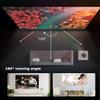 200/300 in Home Theater Projector Screen Portable, Large 16:9 HD 4K Movie Projection Screen Foldable for Indoor Outdoor Party(72in) view 2