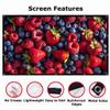 200/300 in Home Theater Projector Screen Portable, Large 16:9 HD 4K Movie Projection Screen Foldable for Indoor Outdoor Party(72in) view 3