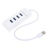 ASAKKURA Ports USB Hub Adapter Multi Port Splitter with High Speed Data Transfer Plug and Play USB Hub Extender for Laptop Keyboard Mouse Flash Drive Portable view 1