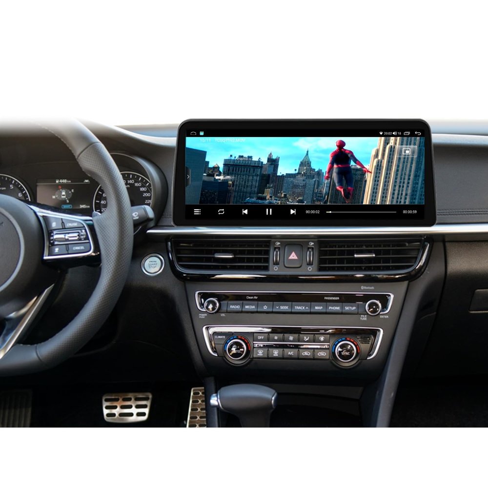 12.3" Android Car Stereo for Kia Optima 4 K5 2015-2020 Wireless Apple Carplay Android Auto Car Radio Bluetooth Head Unit QLED Touch Screen 1920x720 GPS (8-128GB Plus)
