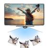 16:9 4K HD Foldable Projector Screen for Indoor Outdoor Home Theater, 150/200/300 in Portable Wrinkle-Free Projection Screen for Movie Night Camping Party(120in 16:9) view 2