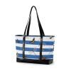 aidingzhi Blue White Striped Butterfly Dragonfly trendy computer cases for laptops with zipper work handbags for travel with tablet view 1
