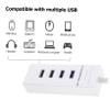 DIYEAH Port USB Hub High Speed Data Splitter with LED Indicator USB Adapter for Laptop and Desktop Expansion view 4