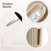 Cable Organizer Storage Box, 13 in, Plastic Cord Management with Power Strip, Dustproof & Water-Resistant for Office view 2
