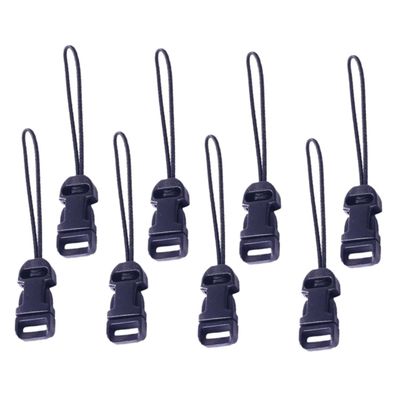 ANDRESLAD 8pcs Quick Release Qd Loop Connectors Camera Strap Adapters Neck and Shoulder Strap Conversion for DSLR Mirrorless Cameras Easy Detach Anchor Links