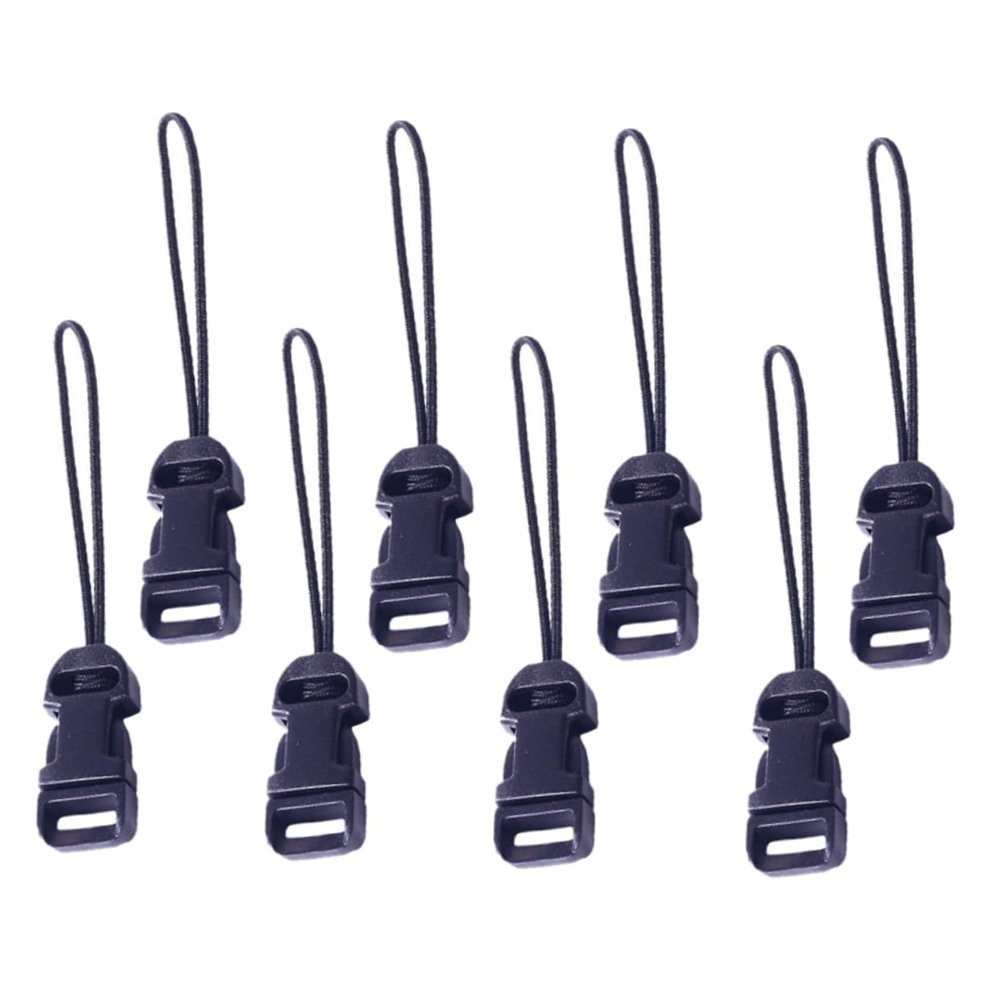 ANDRESLAD 8pcs Quick Release Qd Loop Connectors Camera Strap Adapters Neck and Shoulder Strap Conversion for DSLR Mirrorless Cameras Easy Detach Anchor Links