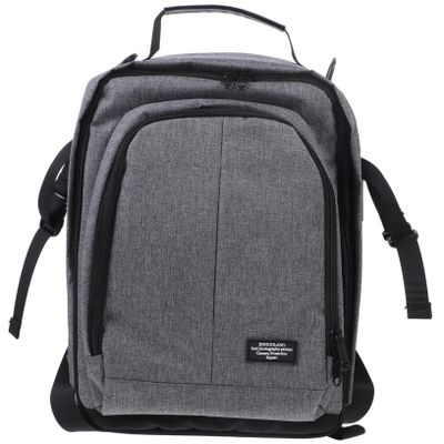 BRIGHTFUFU DSLR Camera Backpack Unisex Portable Camera Storage Bag with Shoulder Straps Shockproof Protective Case for Outdoor Photography and Tripod Holder