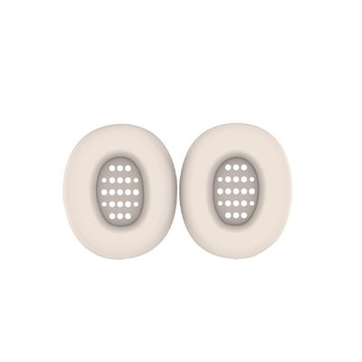 1 Pair Earpad Replacement Suitable for JBL Tune 770NC Headphones Cover Wear-Resistant Silicone Ear Cushion Headset Accessories (White)