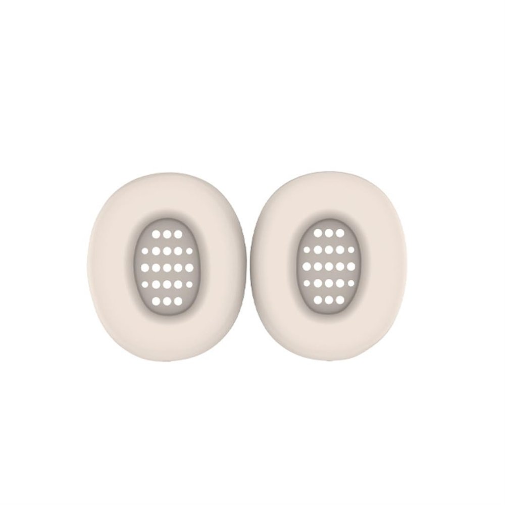 1 Pair Earpad Replacement Suitable for JBL Tune 770NC Headphones Cover Wear-Resistant Silicone Ear Cushion Headset Accessories (White)