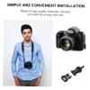 COOLHIYA 8 Pcs Quick Release Camera Strap Buckles Adapter Qd Connectors with Thickened Rings for Neck Strap Loop Compatible with DSLR Mirrorless Cameras view 2