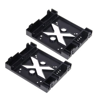 NUOBESTY 2 PCS Front Bay Adapter Hard Drive Mounting Kit for Optical Drive Bay Compatible with SSD Desktop Computer Installation
