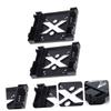 NUOBESTY 2 PCS Front Bay Adapter Hard Drive Mounting Kit for Optical Drive Bay Compatible with SSD Desktop Computer Installation view 2