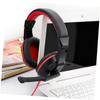 ASAKKURA Adjustable Game Headphones with Mic for PC Laptop Wired Stereo Headset Noise Canceling Over Ear Headphones with Volume Control and Plush Padding Compatible with Skype Random Color view 3