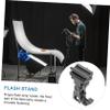 OSALADI Flash Stand Adapter Bracket for Photography Light Stand with Swivel Umbrella Holder Compatible with External Reflector Softbox and Interface Flashes for Studio Use view 4