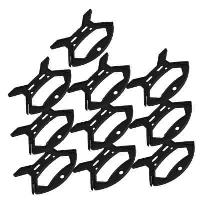 SHINEOFI 10pcs Cord Organizer Wrap Plastic Wire Storage Reel Neat Cable Management for Extension Cords String Lights Multipurpose Line Winder Kit for Use
