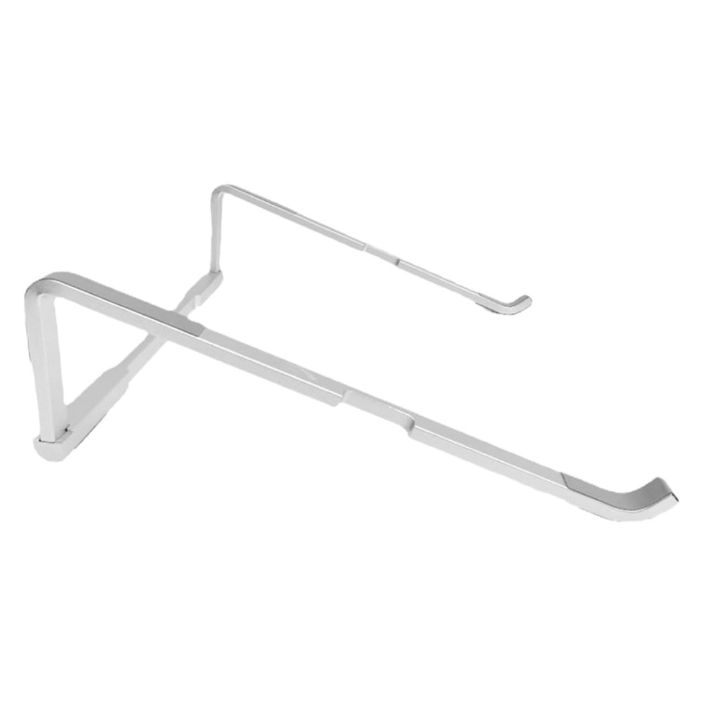 Operitacx Ergonomic Aluminum Alloy Desk Mount Laptop Stand with Non Slip Pads Foldable Portable Computer Desktop Holder for Various Laptop Enhances Air Circulation Easy to Assemble and
