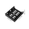 Healifty Internal Hard Disk Mounting Bracket to SSD Adapter Kit with Hollow Design for Heat Dissipation High Temperature Resistant and Static Computer Drive Bay Compatible view 2