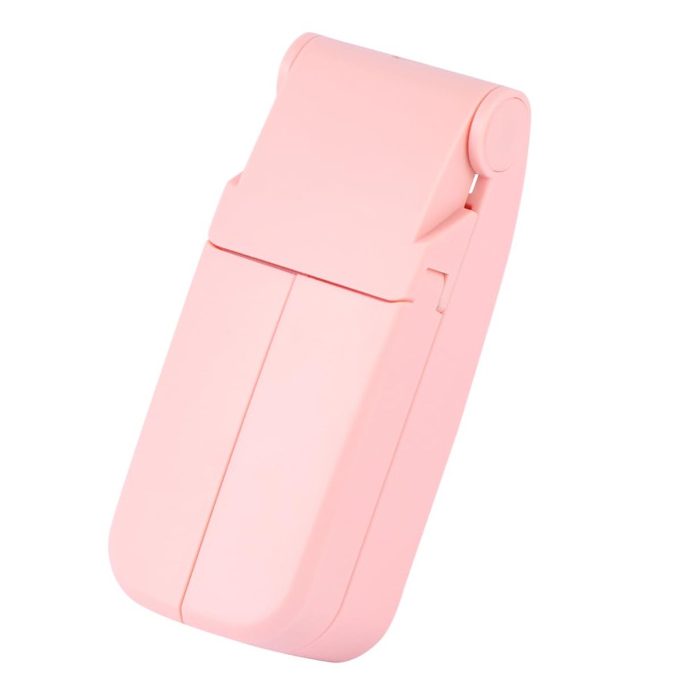 balacoo Double Headed USB Mini Folding Fan Fan with Speed Air Modes Lightweight Quiet Plastic Table and Handheld Use for Travel Summer Outdoors Pink