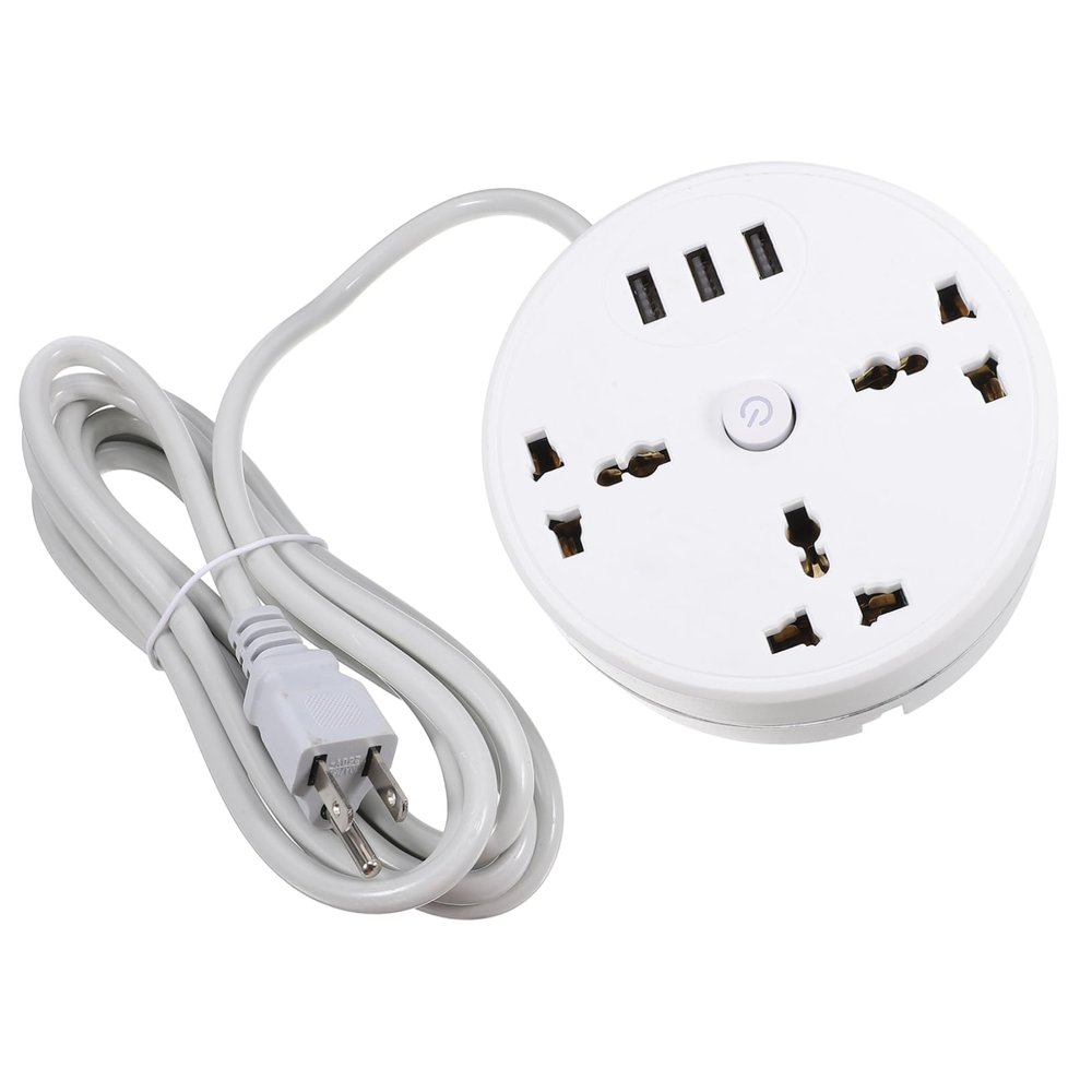 Vaguelly Socket USB Strip with Cord Multi Protection Extension Board for Outdoor and Home Plug Portable Outlet Panel