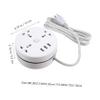 Vaguelly Socket USB Strip with Cord Multi Protection Extension Board for Outdoor and Home Plug Portable Outlet Panel view 2