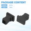 PATIKIL SFP Port Anti Port Anti Dust Cover Cap, 10pcs SFP Dustproof Plug Soft Silicone Protector for Computer Switch Router Network Interface Card, Black view 3
