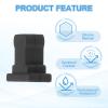 PATIKIL SFP Port Anti Port Anti Dust Cover Cap, 10pcs SFP Dustproof Plug Soft Silicone Protector for Computer Switch Router Network Interface Card, Black view 4