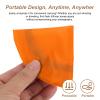 PATIKIL 6.3" x 6.3" Soft Mini Flash Diffuser Cap, 5 Pack Universal Elastic Flash Diffuser Cover for DSLR Camera Flashlight, Orange view 4