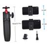 Healifty Telescopic Camera Tripod Selfie Stick with Slip Pad Height Multi Function Phone and Outdoor Camera Holder Screw Compatible for Live Streaming and Travel view 3