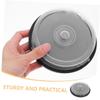 NUOBESTY 2pcs Plastic Dvd Storage Buckets Compact CD Storage Boxes with Disc Capacity Space Saving Organizer Containers for Dvds and view 4