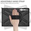 Compatible with Samsung Galaxy Tab S10 Ultra/S9ultra/S8 U ltra 14.6 Inch Case with 360Kickstand Case Rotating Stand [Pencil Holder],Hand Strap Shockproof Rugged Protective Case view 2