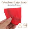 PATIKIL 6.3" x 6.3" Soft Mini Flash Diffuser Cap, 2 Pack Universal Elastic Flash Diffuser Cover for DSLR Camera Flashlight, Red view 4