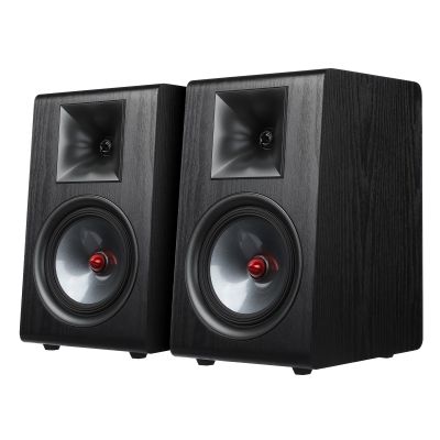 AIYIMA P600 6.5" Bookshelf Speakers for Desktop, 6 Tilted Design & Carbon Fiber Woofer & Horn Silk Tweeter, 30Hz-20kHz 2-Way Passive Speaker for Home Audio Stereo Amplifier