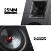 AIYIMA P600 6.5" Bookshelf Speakers for Desktop, 6 Tilted Design & Carbon Fiber Woofer & Horn Silk Tweeter, 30Hz-20kHz 2-Way Passive Speaker for Home Audio Stereo Amplifier view 2