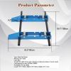 2T Cable Drum Roller Reel Dispenser Heavy Duty Cable Dispenser Wire Reel Holder Adjustable Rear 11.8-47.2 inches Easy to Operate view 2